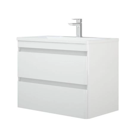 Тумба под раковину Corozo Алабама 100 Z2, белая подвесная, Adel 100