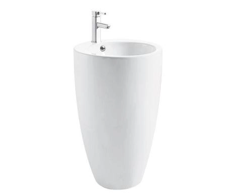 Раковина CeramaLux NB133 49x49х82 см напольная