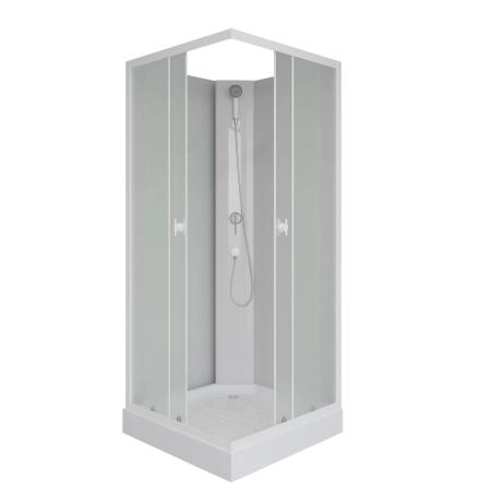 Душевая кабина Niagara Promo P90/13Q/MT/BK (900х900х2000)