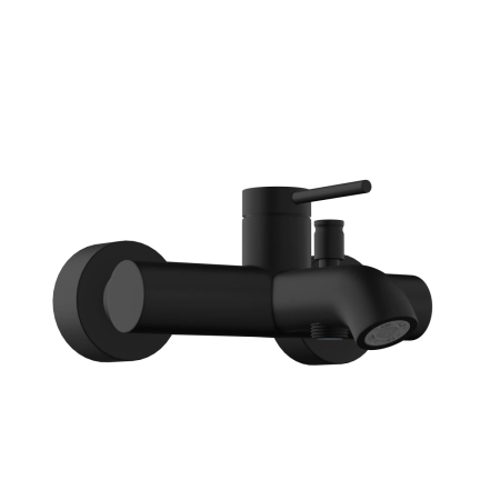 Смеситель VitrA Minimax Round  A4354836EXP настенный однорычажный матовый черный латунь