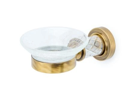 Мыльница Boheme MURANO CRYSTAL_Комплект 10903-CRST-BR