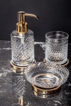 Стакан Boheme ХРОМ Crystal Luxury Options 10217