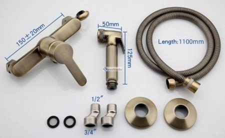 Гигиенический душ Frap F2041-4 бронза