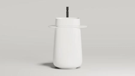 Раковина Salini ORIENTE TOTEM  S-Sense покраска по RAL полностью глянцевая 70x49 1303101GF напольная