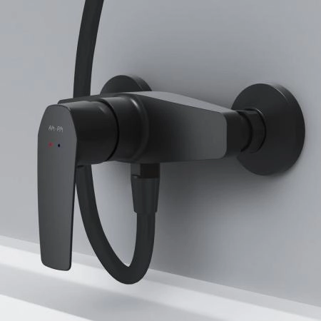 Набор для ванной комнаты 2 в 1 AM.PM Gem F42890A24 чёрный