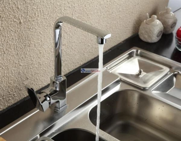 Смеситель для кухни Frap F4073 хром