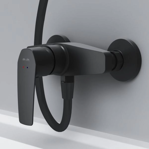 Набор для ванной комнаты 2 в 1 AM.PM Gem F42890A24 чёрный