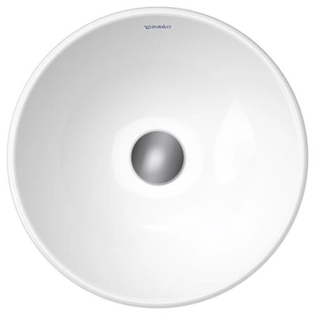 Duravit D-Neo Раковина Ø40см., накладная, без перелива, без отв., цвет: белый
