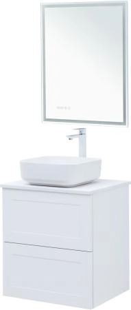 Тумба под раковину Aquanet Терра 60 белый матовый