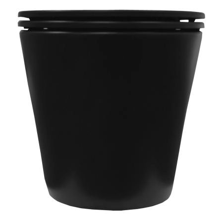 Унитаз подвесной AzarioTeramo 515х355х365 безободковый с сиденьем микролифт, черный матовый (AZ -053E-R-MB)