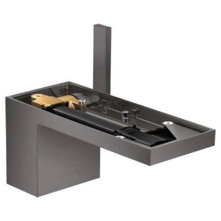 Axor MyEdition Смеситель для раковины 70, на 1 отв., без панели, цвет: шлифованный черный хром