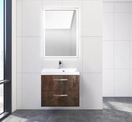 Тумба под раковину Belbagno AURORA Rovere Nebrasca Nature подвесная AURORA-600-2C-SO-RNN