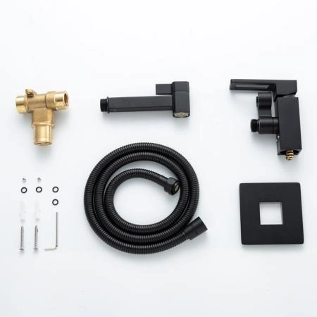 Гигиенический душ GAPPO G7217-16 со смесителем, черный