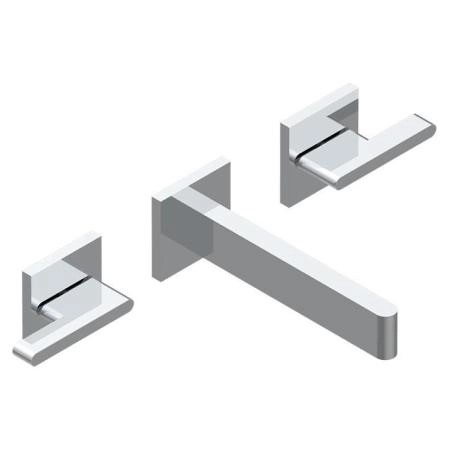 THG ICON-X METAL À MANETTES Смеситель для раковины, настенный, цвет: хром