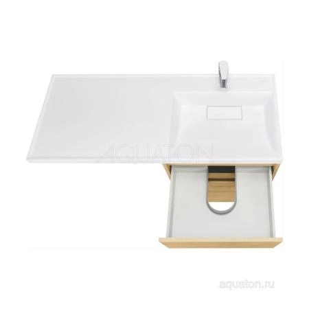 Тумба под раковину AQUATON Лондри 60 Дуб Сантана без фасада 1A266901LH0C0
