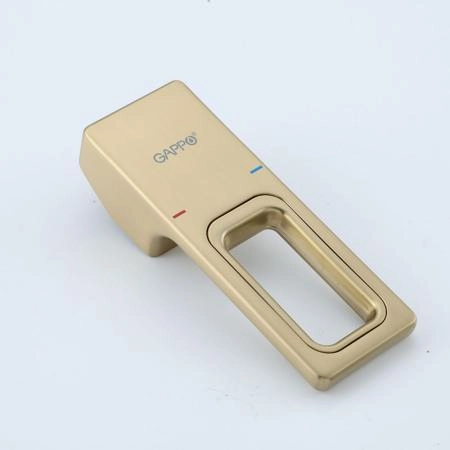 Гигиенический душ GAPPO G7217-3 со смесителем, золотой сатин