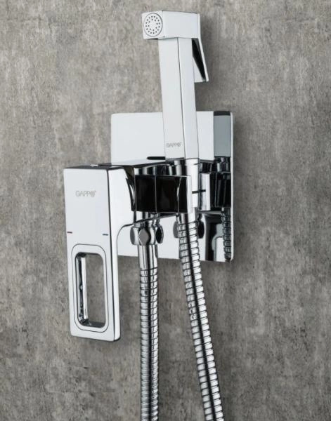 Гигиенический.душ Gappo G7218 встраиваемый хром