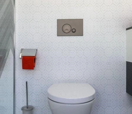 Панель механическая двойная OLI Globe 152953, soft-touch, пластик, серый