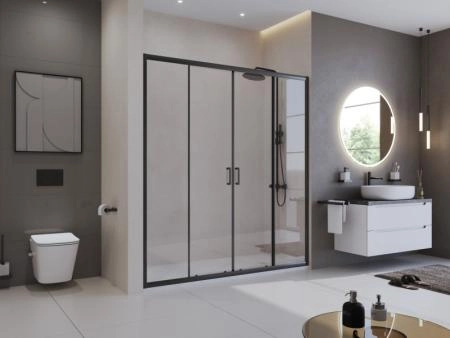 Душевой поддон BelBagno 100x80 искусственный камень белый прямоугольный TRAY-MR-UNO-AH-100/80-35-W-CR