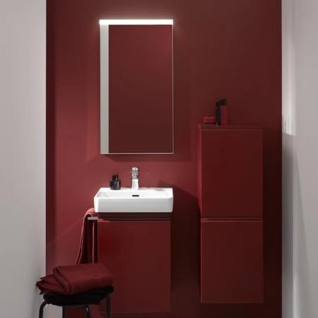Laufen Frame 25 Зеркало 45x82.5см., с алюминиевой рамой, цвет: хром