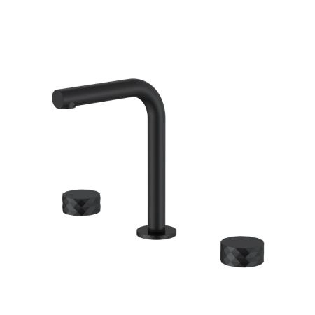 Смеситель на столешницу Boheme STICK DIAMOND на 3 отв. BLACK 152-B.1