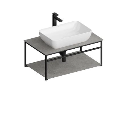 Металлическая структура Kerama Marazzi PLAZA NEXT ПЛАЗА НЕКСТ PL.N.80.02\BLK.M подвесная 80, черная матовая