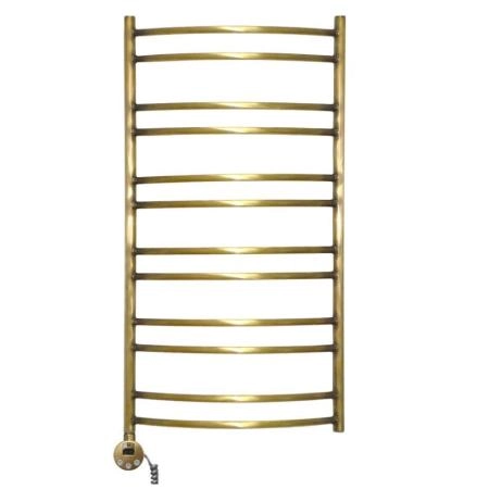 Электрический полотенцесушитель Domoterm Калипсо П12 50x98 EL бронза