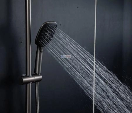 Душевая система Gappo G2448-9 Оружейная сталь с изливом
