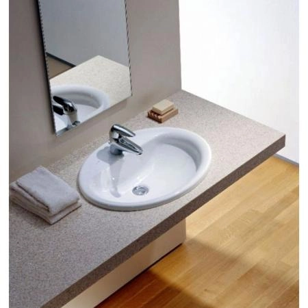 Раковина Jacob Delafon OVALE MINIMA E1358-00 50 см встраиваемая