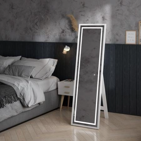 Зеркало Континент Norden standart 490x1650 ЗЛП1401 с подсветкой