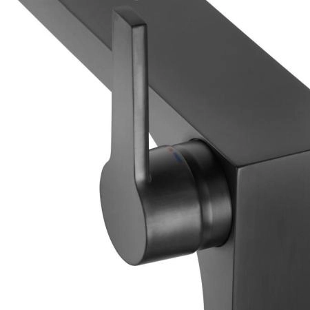 Смеситель для умывальника Keuco Edition 11 51104130000 Хром черный шлифованный