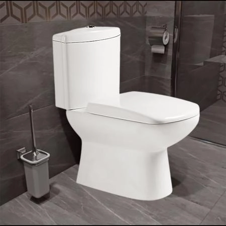 Унитаз напольный AZARIO ELANA 680х410х790 с сиденье микролифт (AZ-234)