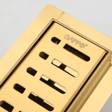 Душевой лоток GAPPO G86007-33, золото