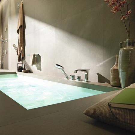 Термостат на борт ванны Axor Citterio E 36411000 хром,на 4 отверстия