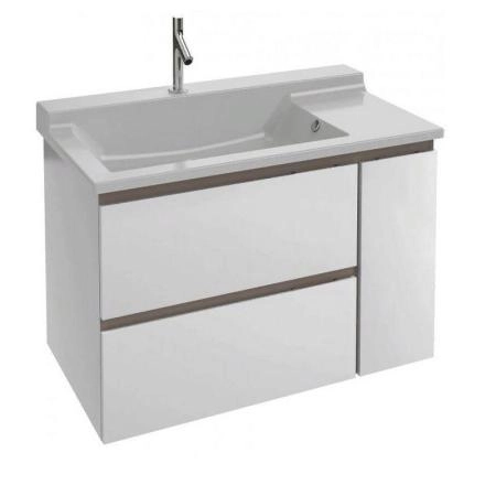 Тумба под раковину Jacob Delafon SOPRANO EB1331-N18 96 см цвет белый глянец
