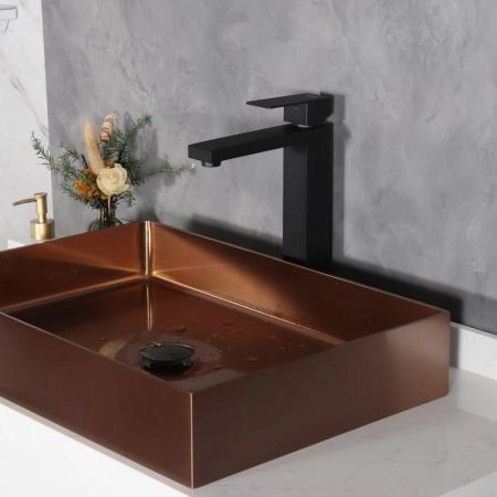 Смеситель Gid Anchel SS979-BM-D для раковины Черный матовый