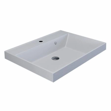 Раковина кварцевая Uperwood Classic Quartz 60 см, белая матовая, жасмин