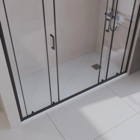 Душевой поддон BelBagno 140x90 искусственный камень белый прямоугольный TRAY-MR-UNO-AH-140/90-35-W-CR