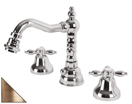 Смеситель CEZARES NOSTALGIA-BBS2-02 для биде,бронза с донным клапаном