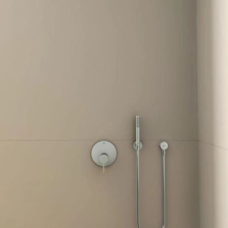 Ideal Standard Joy Смеситель для душа, встраиваемый, цвет: PVD Silver Storm (Серебряный Шторм)