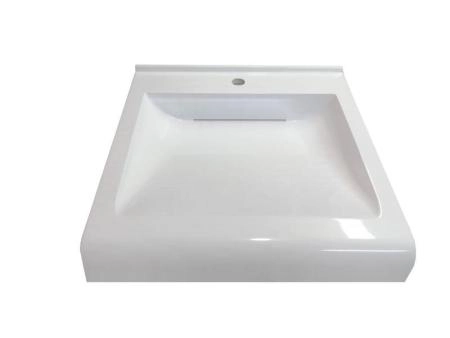 Раковина Marko Фортуна 60 над стиральной машиной с кронштейнами и сифоном