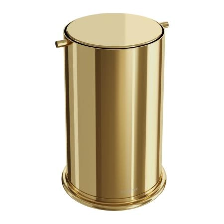 Ведро Boheme для мусора с вращающейся крышкой Gold 10916-G