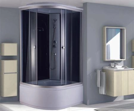 Душевая кабина Niagara Classic NG-2510-14R (1200х800х2150) высокий поддон(45см) стекло ТОНИРОВАННОЕ