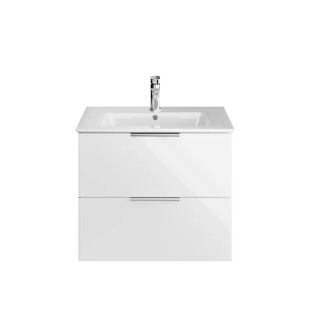 Тумба Kerama Marazzi PIANO FORTE ПИАНО ФОРТЕ PI.F.65\WHT подвесная 65 см, 2 ящика, белый глянцевый
