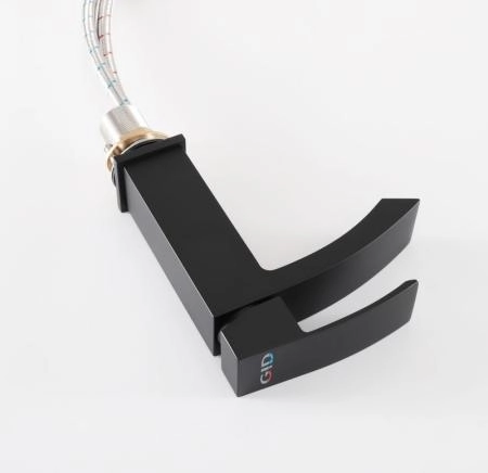 Смеситель Gid Victoria L120-BM-K для раковины Черный матовый