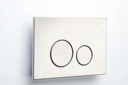 Кнопка для инсталляции Boheme нерж.сталь ультраплоская CHROME GEBERIT 300-серия 649-CR