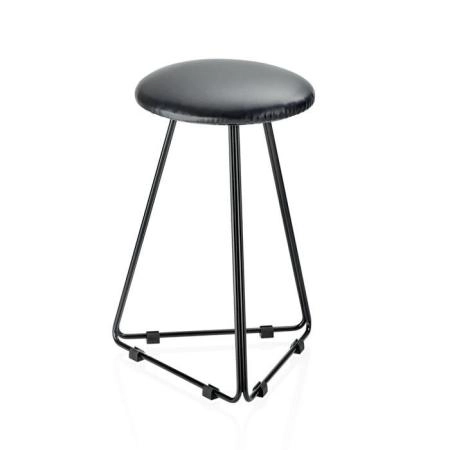 Decor Walther DW 71 Табурет 39.5x39.5x53см, напольный, цвет: черный