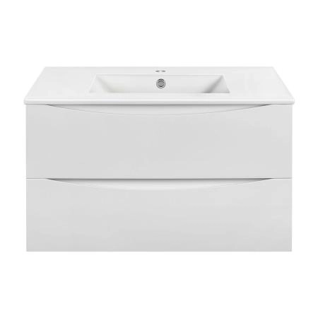 Тумба под раковину Vincea Mia 900 подвесная, 2 выкатных ящика soft close, G.White