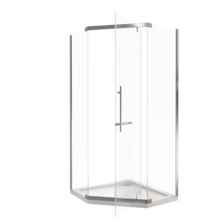 Душевой уголок GOOD DOOR ORION PNT-100-C-CH 100x100 прозрачное