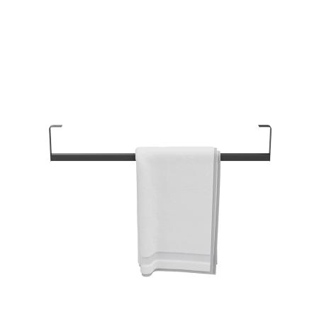 Держатель для полотенец к раковинам Kerama Marazzi LOGICA ЛОДЖИКА LO.trl.70\BLK.M 70 с крепежом, черный матовый
